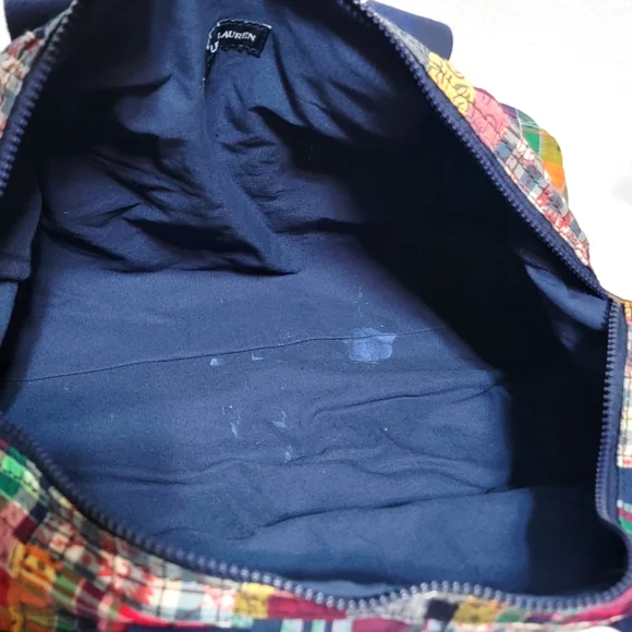 Ralph Lauren Colorful Patchwork Duffel Bag - Picture 8 of 8